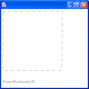Dashed rectangle