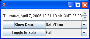 Swing: Date Time Editor