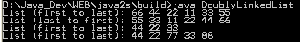 A simple Doubly Linked list class, designed to avoid O(n) behaviour on insert and delete.