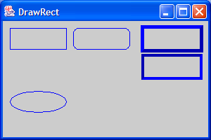 Draw a (Round)rectangle