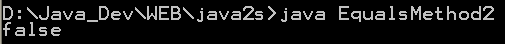 Equals(Equal) Method