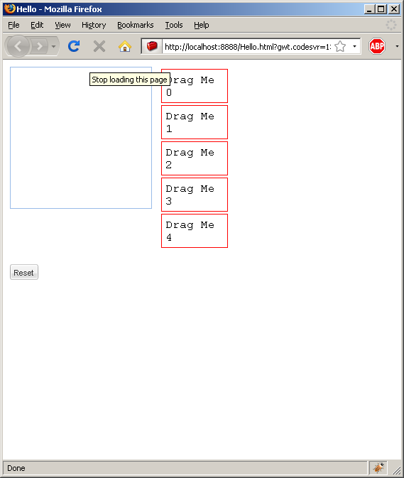 Basic Drag and Drop (DND) (Ext GWT)