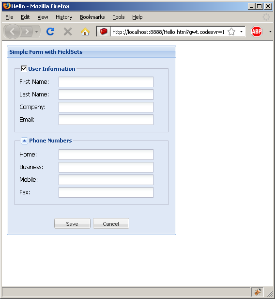 CheckBox toggling FieldSet (Ext GWT)