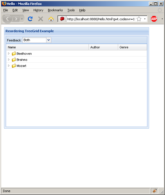 Reordering TreeGrid (Ext GWT)