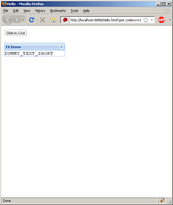 Slide in and slide out (Ext GWT)