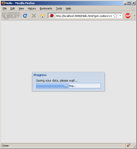 Timer based dialog box (Ext GWT)