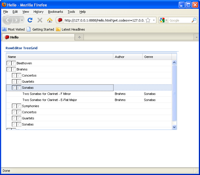 TreeGrid with Row Editor (Ext GWT)