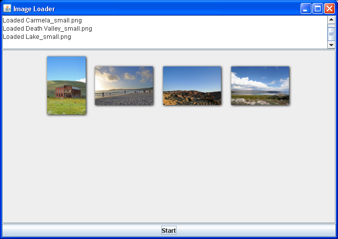 Swing Worker Image Loader