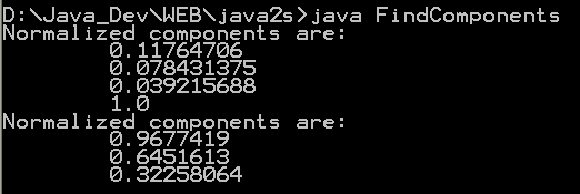 Java Media: Find Components