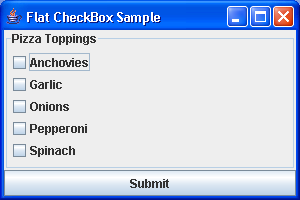 Flat CheckBox