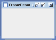 FrameDemo:invoked from the event-dispatching thread 