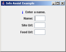 Info Assist Example