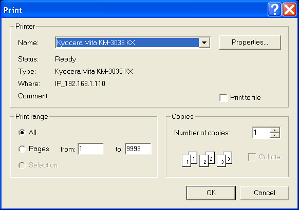 Simplest SWT Print Example