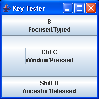 Responding to Keystrokes