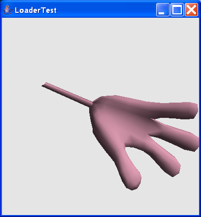 Java 3D's built in object loader to load a Lightwave file