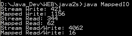Mapped IO