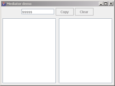 Mediator pattern in Java