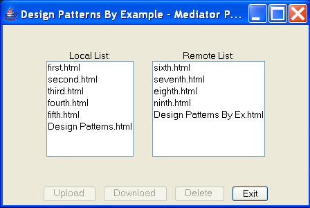 Design Patterns By Example in Java- Mediator Pattern 