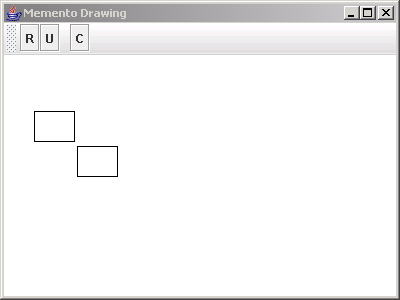 Memento pattern in Java