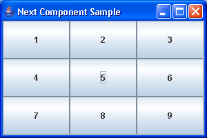 Focus Next Component Sample