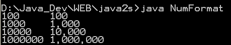 java.util.Locale and java.text.NumberFormat