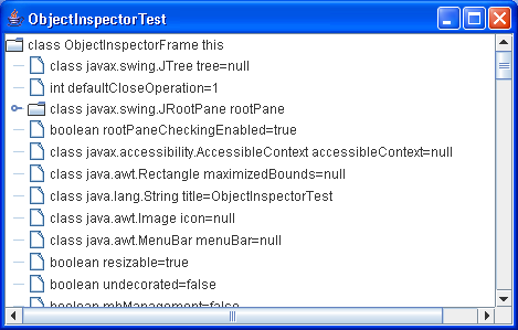 This program demonstrates how to use a custom tree model. It displays the fields of an object