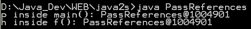 Passing references around
