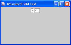 Create Password field