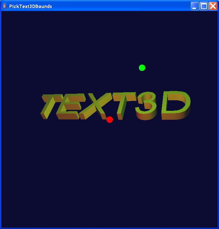 Text3D Bounds