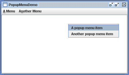 Add PopupMenu