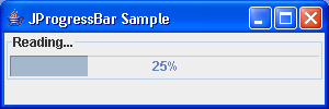 Progress bar Sample