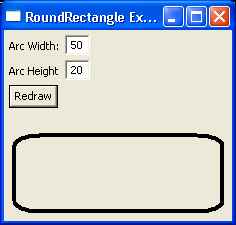 Draw Round Rectangle