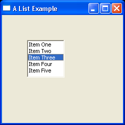 List Example