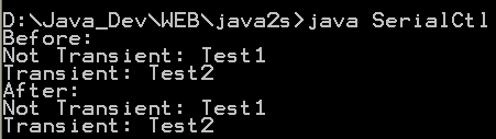 Controlling serialization by adding your own writeObject() and readObject() methods