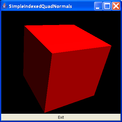 Simple Indexed Quad Normals