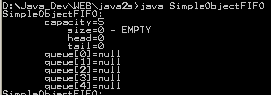 Simple Object FIFO