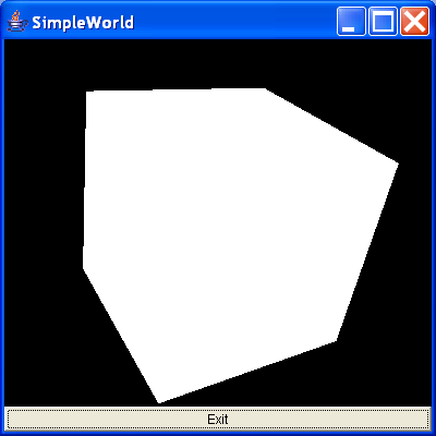 This is our first simple program that creates a cube