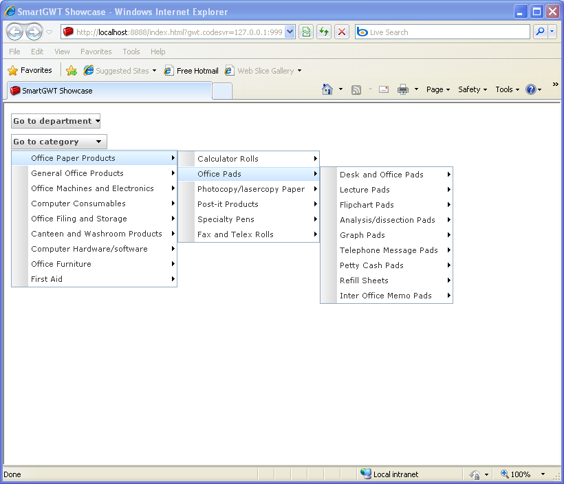 Gwt Charts Example