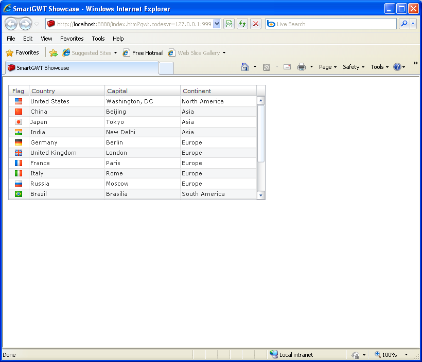 Resizable table column (Smart GWT)