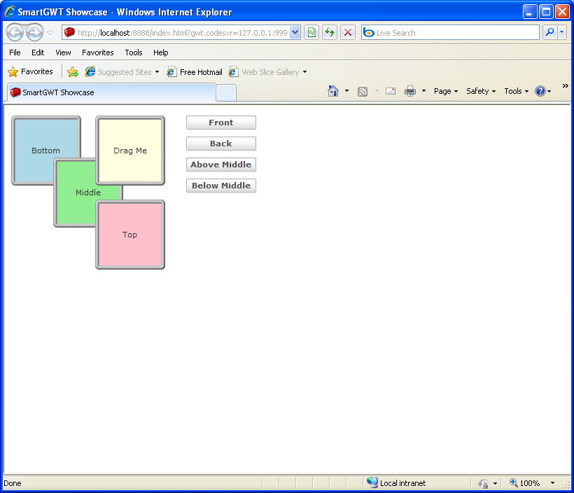 Turn on Label border and change the background color (Smart GWT)