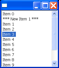 Insert a SWT table item (at an index)