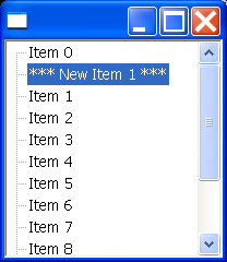 Insert a SWT tree item (at an index)