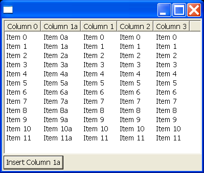 Insert a SWT table column (at an index)