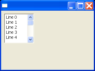 Text example snippet: set the selection (i-beam)