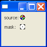 Cursor: create a color cursor from a source and a mask