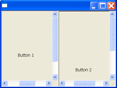 Create two ScrolledComposites that scroll in tandem