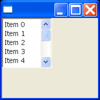 Create a SWT table (no columns, no headers)