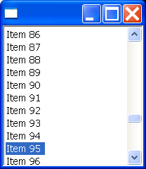 Select an index (select and scroll) in a SWT table