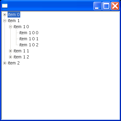 Drag and Drop example snippet: drag leaf items in a tree