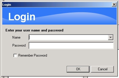 Login Dialog